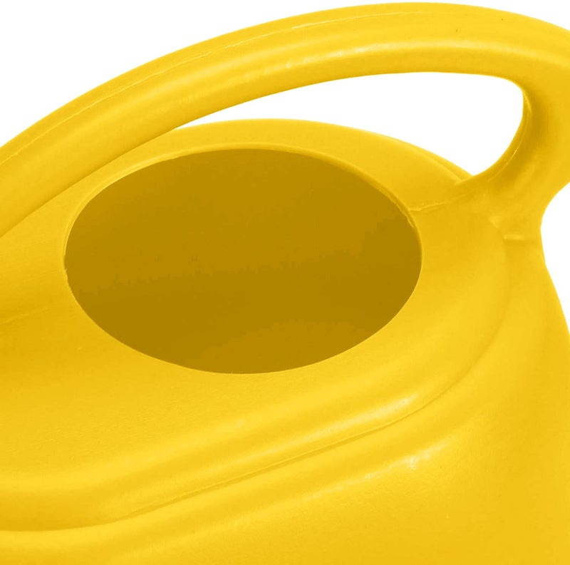 Fasmov Plastic Watering Can, Yellow, 1-Gallon - Image 3
